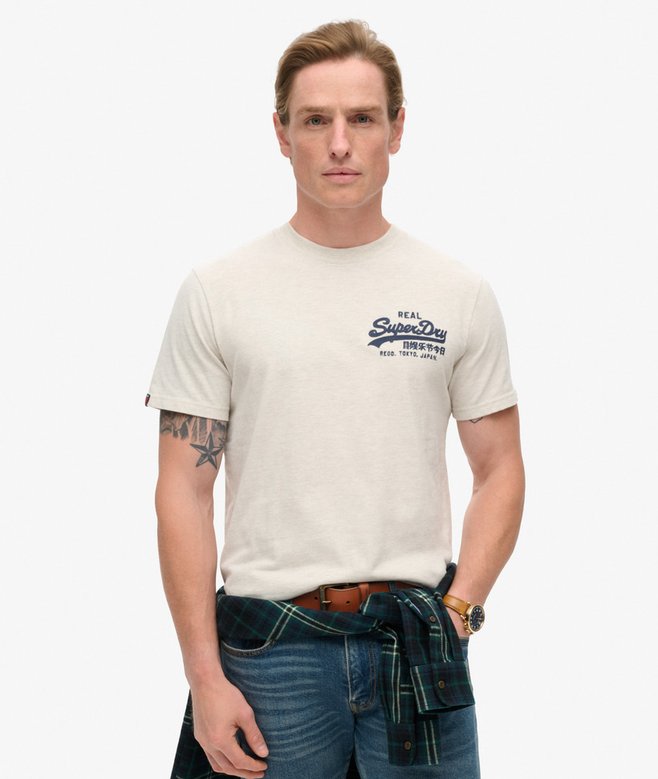 superdry Camiseta gráfica clásica con logotipo Vintage