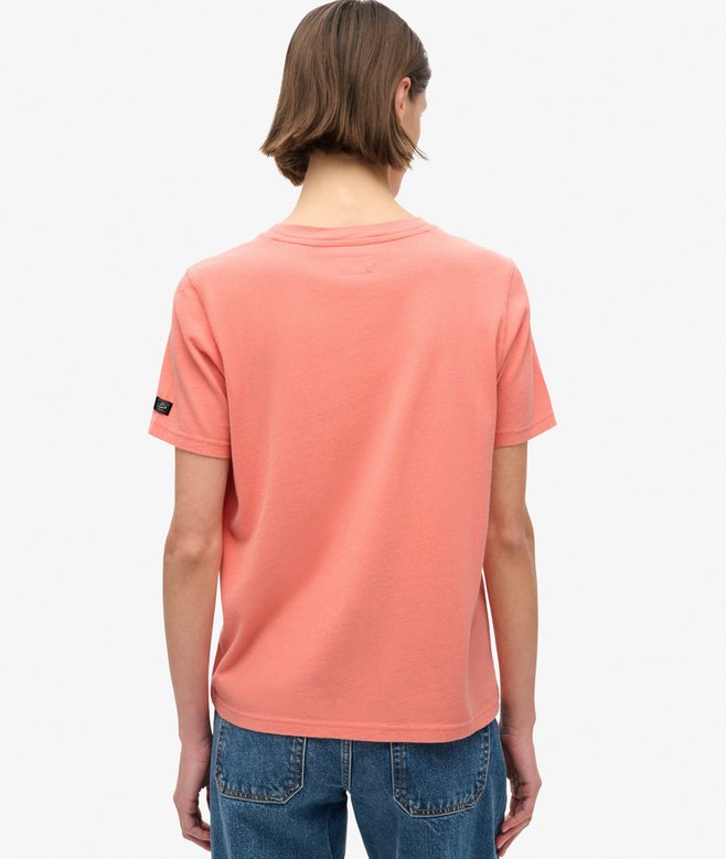 Superdry Camiseta Gráfica Clásica De Corte Relajado Con Logotipo Vintage