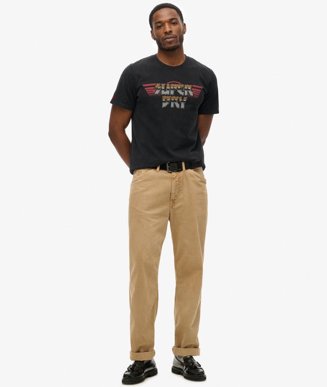 Superdry Camiseta Gráfica Con Motivo De Banda De Rock