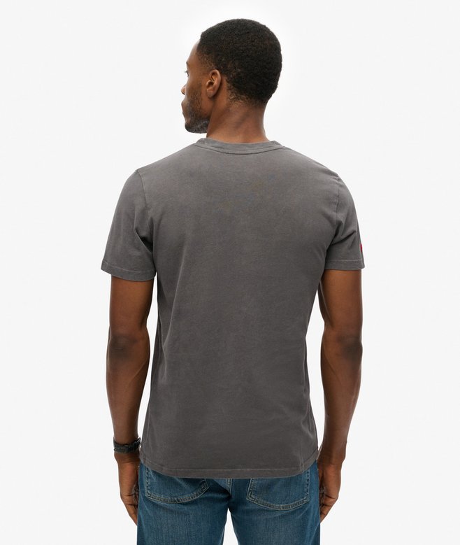 Superdry Camiseta Gráfica Con Motivo De Banda De Rock