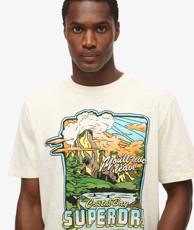 Superdry Camiseta Gráfica De Corte Holgado Neon Travel