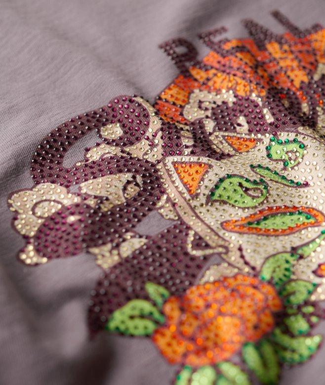 Superdry Camiseta Gráfica De Corte Relajado Con Logotipo Tokyo Vintage