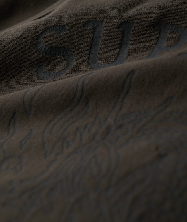 Superdry Camiseta Gráfica Sin Mangas Con Motivo De Tatuaje