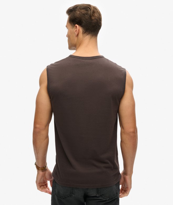 Superdry Camiseta Gráfica Sin Mangas Con Motivo De Tatuaje