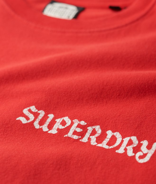 Superdry Camiseta Gráfica Suelta Con Motivo De Tatuaje