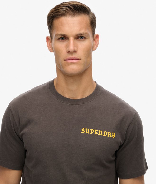 Superdry Camiseta Gráfica Suelta Con Motivo De Tatuaje