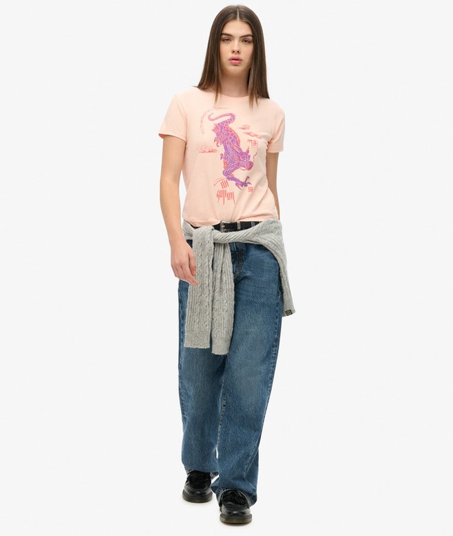 Superdry Camiseta Komodo X Superdry Kailash Dragon De Manga Corta