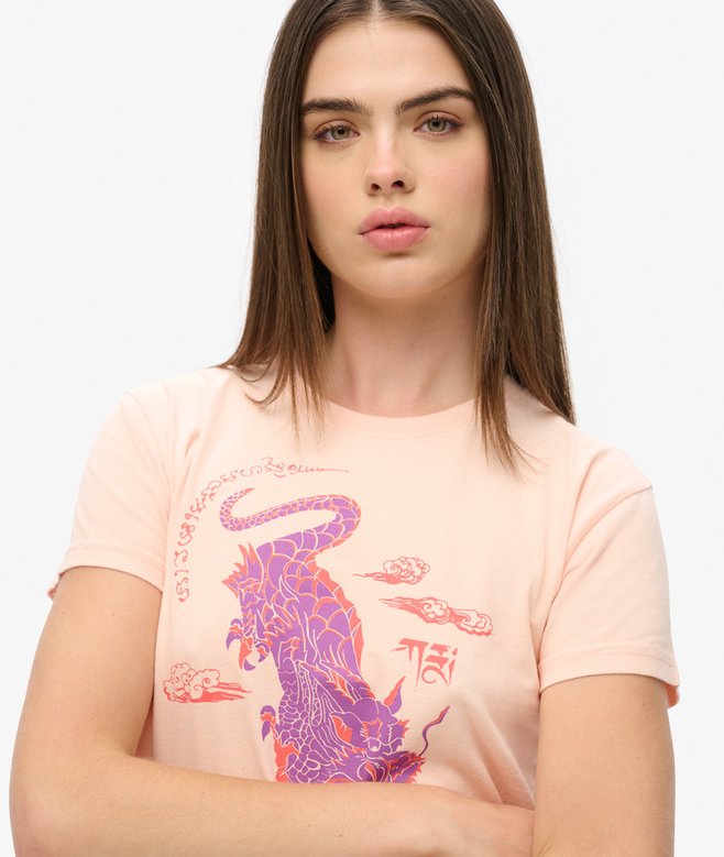 Superdry Camiseta Komodo X Superdry Kailash Dragon De Manga Corta