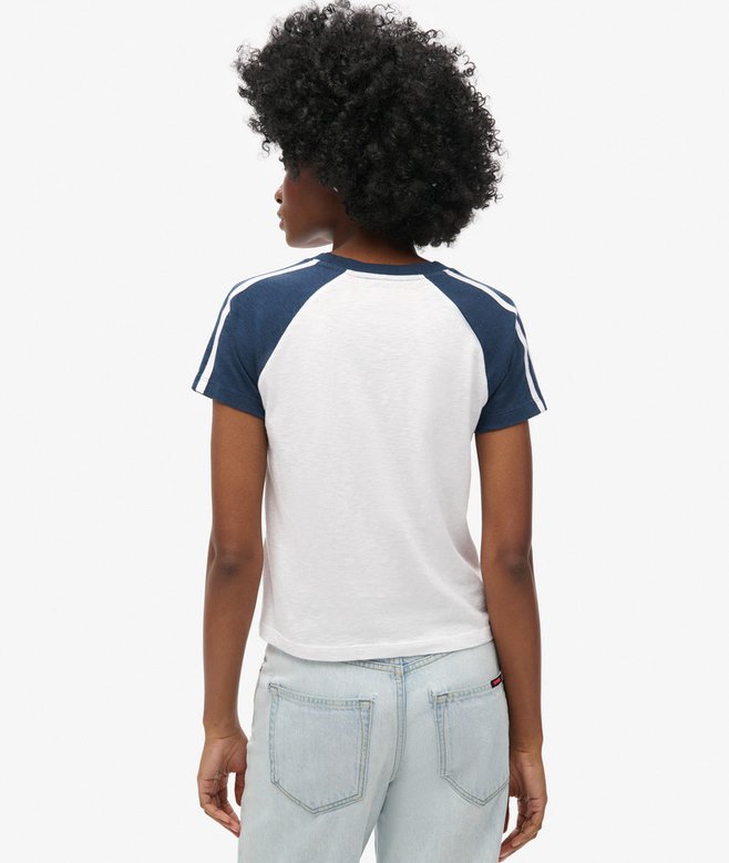 Superdry Camiseta Retro De Manga Corta Con Logo Essential