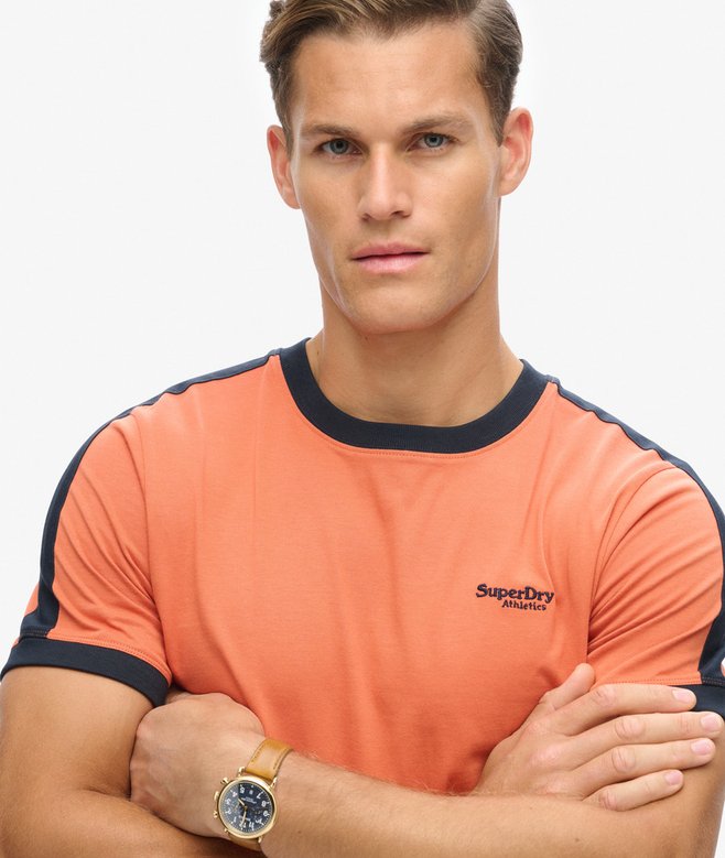 Superdry Camiseta Retro De Manga Corta Con Logo Essential