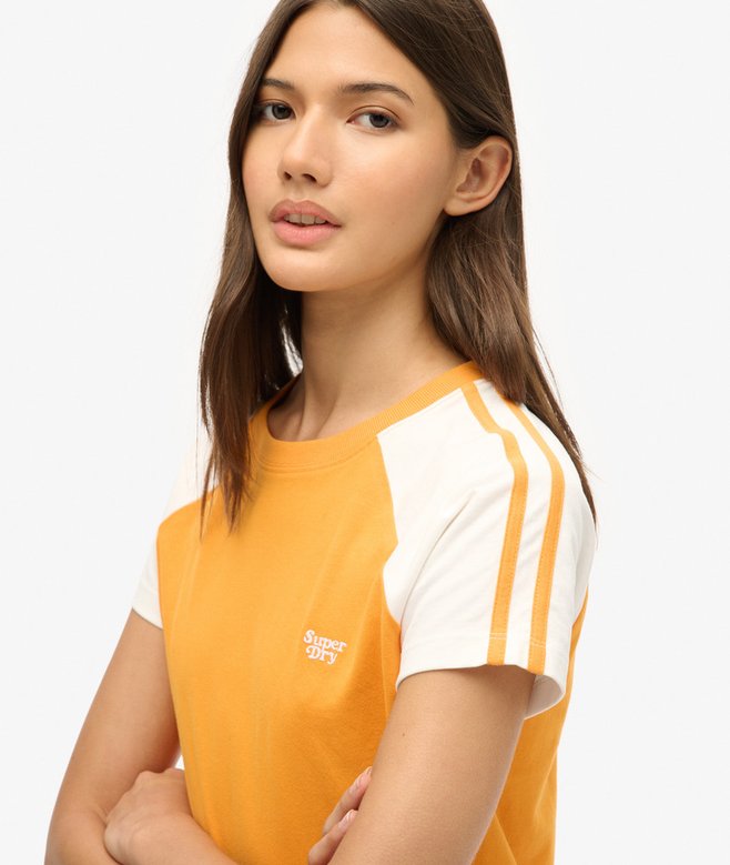 Superdry Camiseta Retro De Manga Corta Con Logo Essential