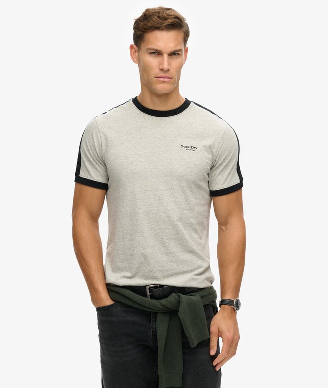 superdry Camiseta retro de manga corta con logo Essential