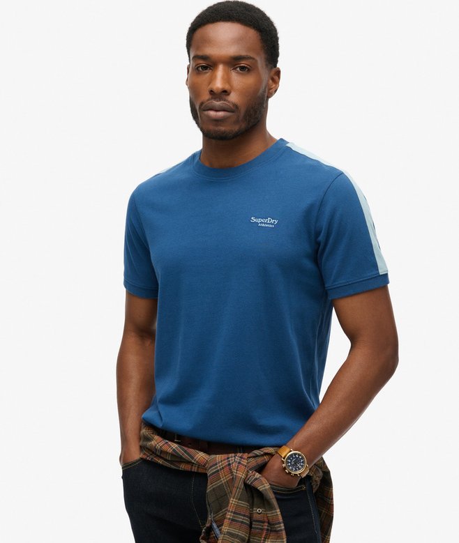 superdry Camiseta retro de manga corta con logo Essential