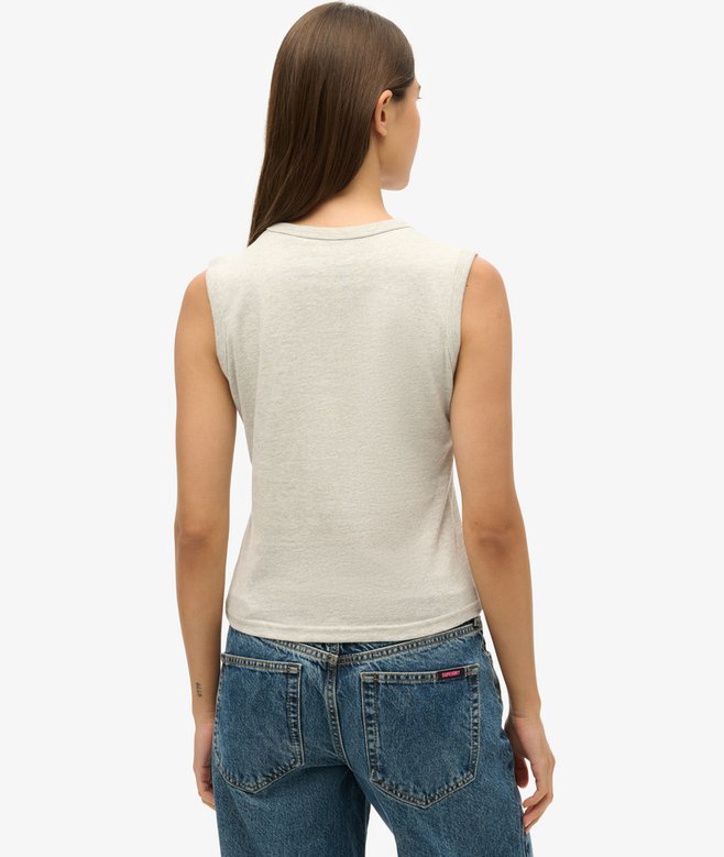 Superdry Camiseta Sin Mangas Ajustada Superdry X Komodo Ganesh