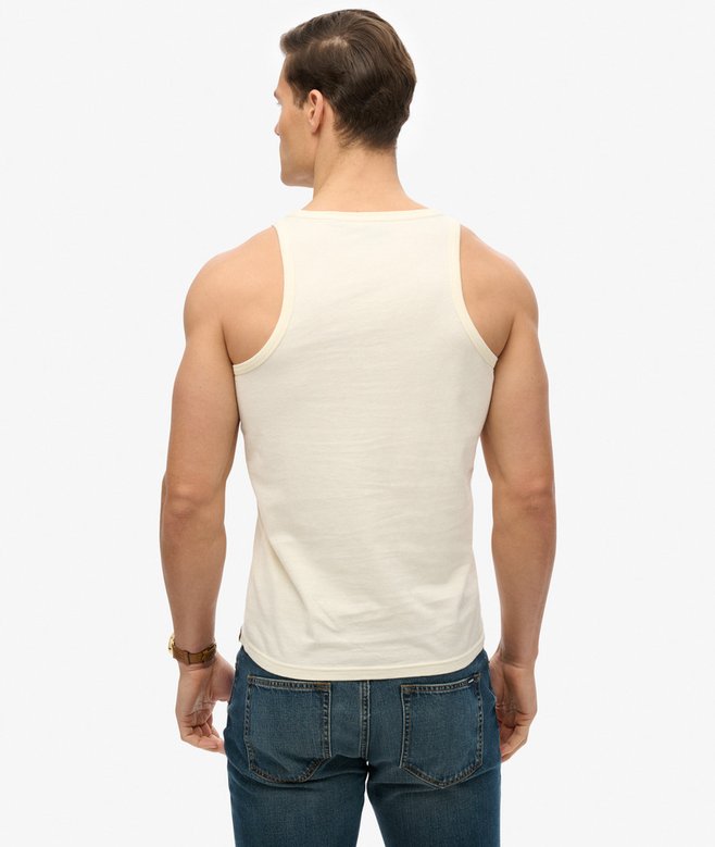 Superdry Camiseta Sin Mangas Classic Con Logotipo Vintage Heritage