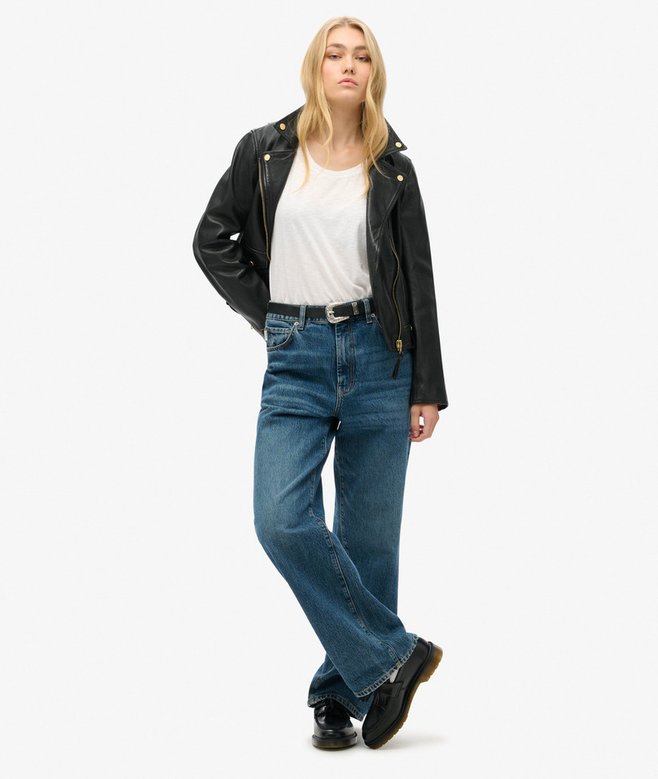 Superdry Camiseta Sin Mangas Con Amplio Escote Redondo