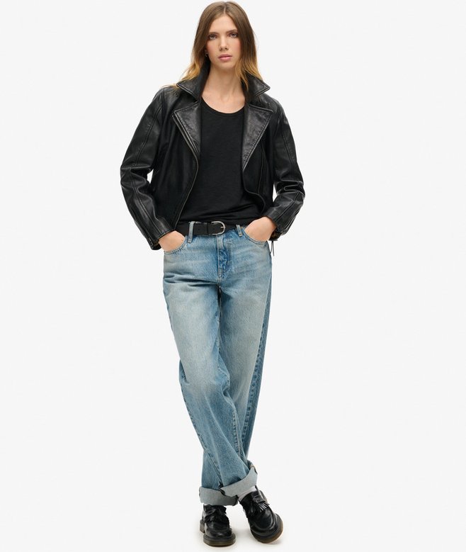 Superdry Camiseta Sin Mangas Con Amplio Escote Redondo