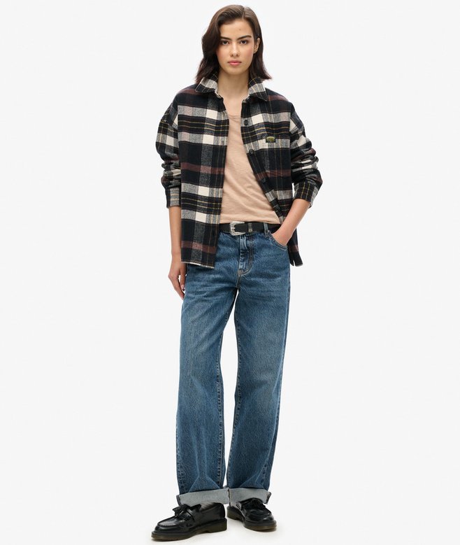 Superdry Camiseta Sin Mangas Con Amplio Escote Redondo