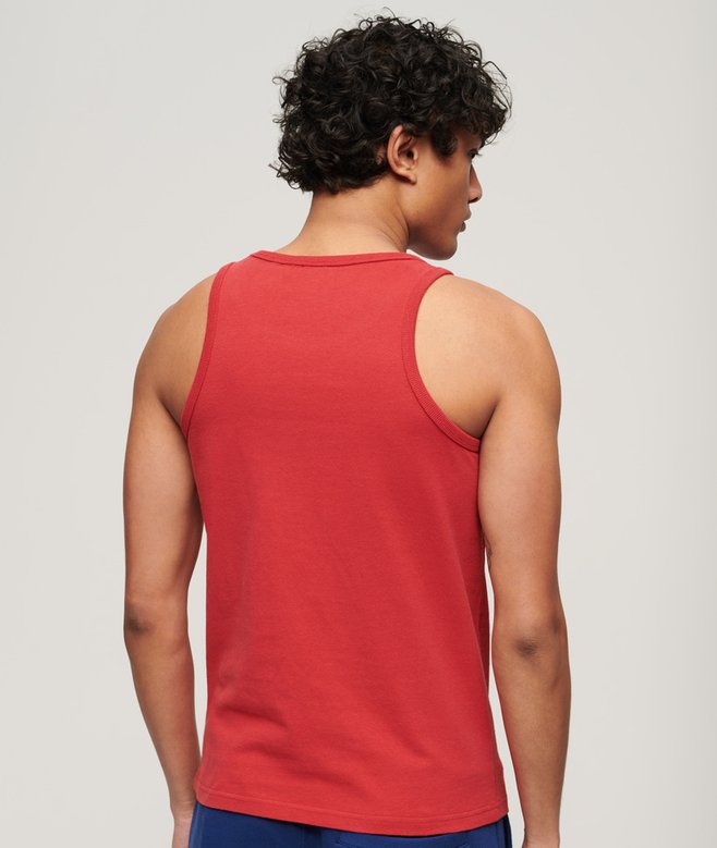Superdry Camiseta Sin Mangas Con Gráfico Track & Field Athletic