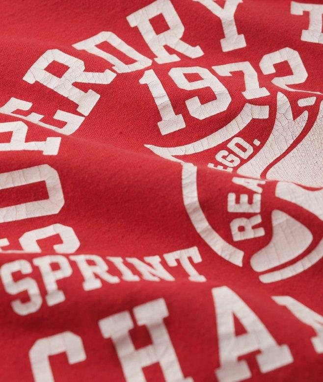 Superdry Camiseta Sin Mangas Con Gráfico Track & Field Athletic