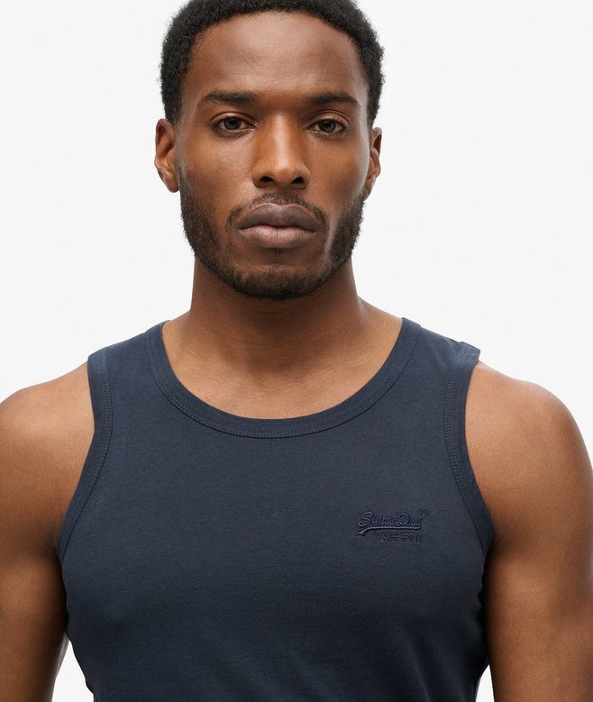 Superdry Camiseta Sin Mangas Con Logotipo Essential