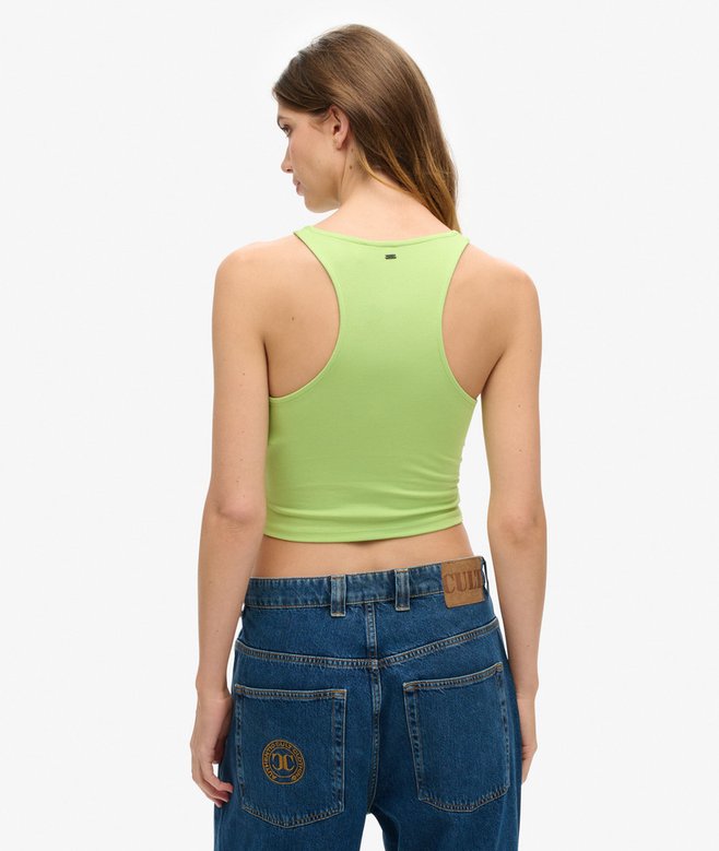 Superdry Camiseta Sin Mangas De Punto Racer Studios