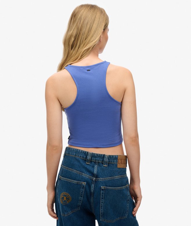 Superdry Camiseta Sin Mangas De Punto Racer Studios