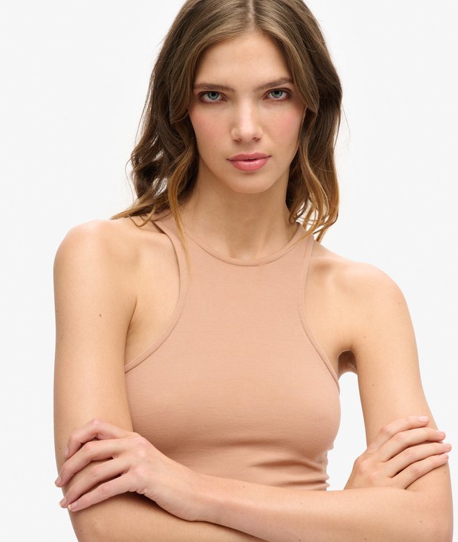 Superdry Camiseta Sin Mangas De Punto Racer Studios