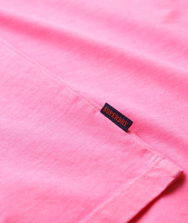 Superdry Camiseta Sin Mangas Fluorescente Con Logotipo Essential