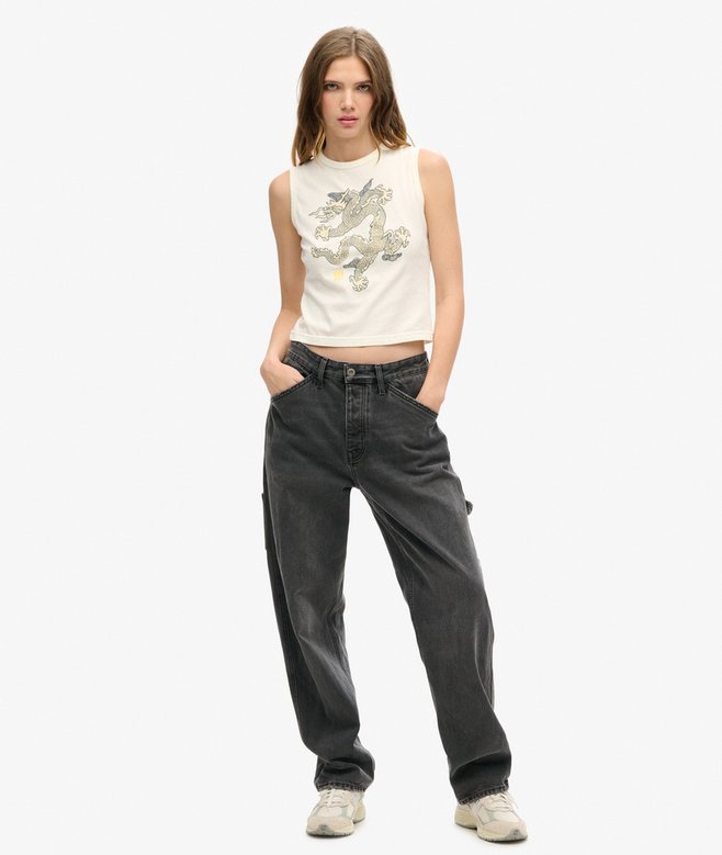 Superdry Camiseta Son Mangas Con Logo Vintage Superdry X Komodo