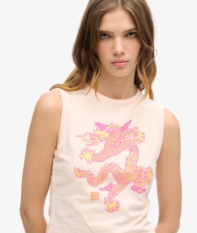 Superdry Camiseta Son Mangas Con Logo Vintage Superdry X Komodo