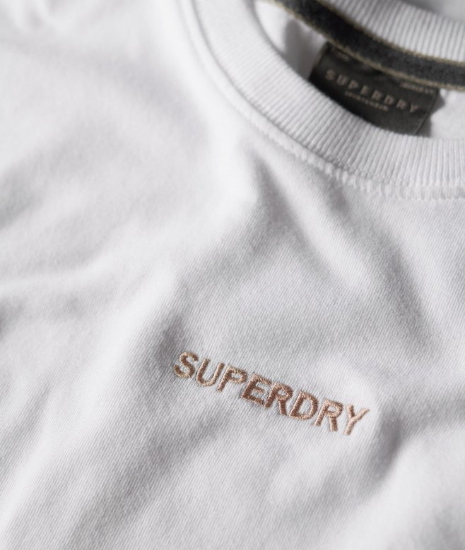 Superdry Camiseta Suelta Con Micrologotipo Estampado