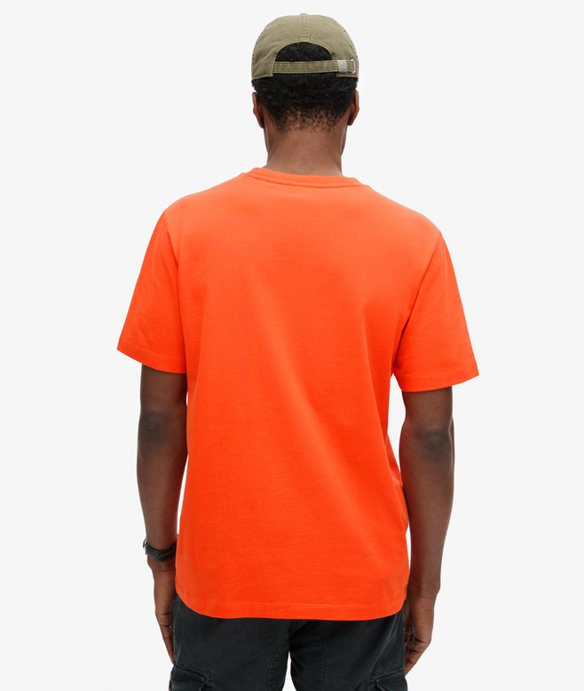 Superdry Camiseta Suelta Con Micrologotipo Estampado
