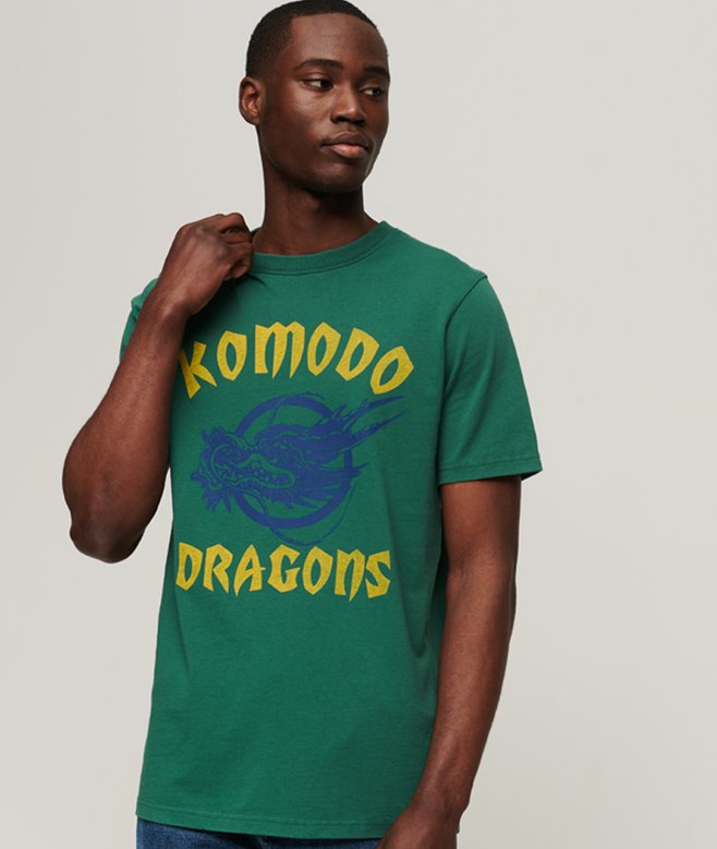Superdry Camiseta Superdry X Komodo Classic Dragon De Manga Corta