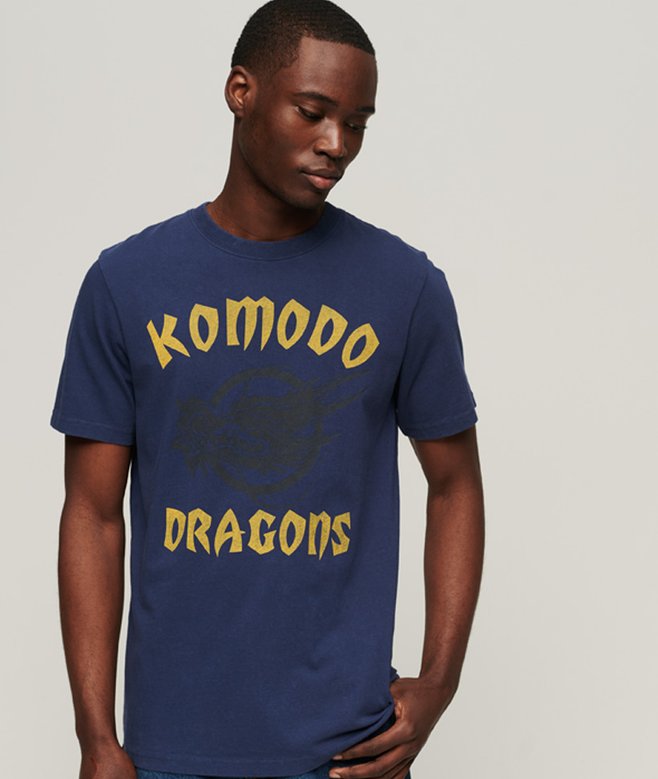Superdry Camiseta Superdry X Komodo Classic Dragon De Manga Corta