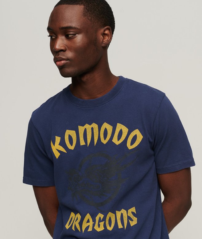 superdry Camiseta Superdry x Komodo Classic Dragon de manga corta