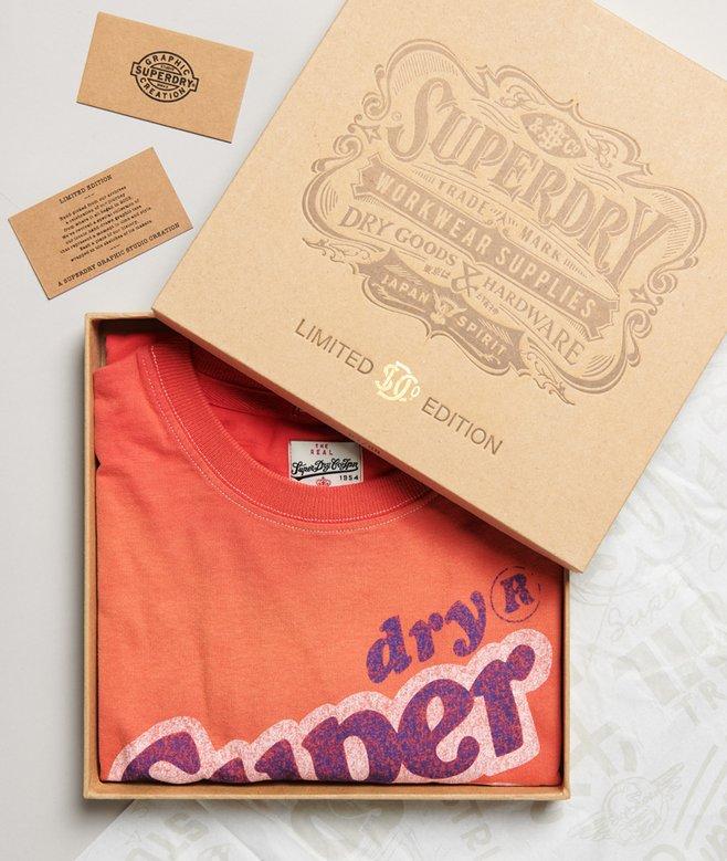 Superdry Camiseta Vintage 04 Rework Classic De Edición Limitada