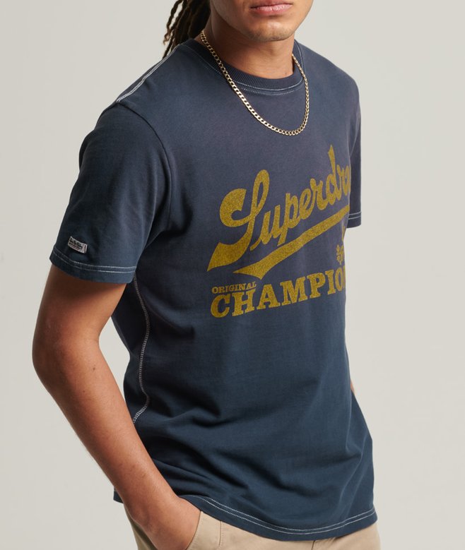 Superdry Camiseta Vintage 04 Rework Classic De Edición Limitada