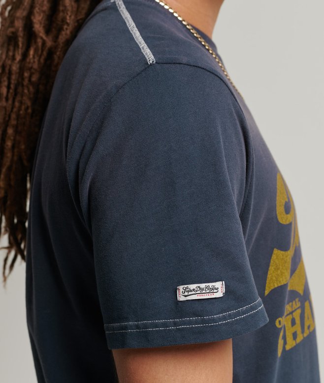 Superdry Camiseta Vintage 04 Rework Classic De Edición Limitada