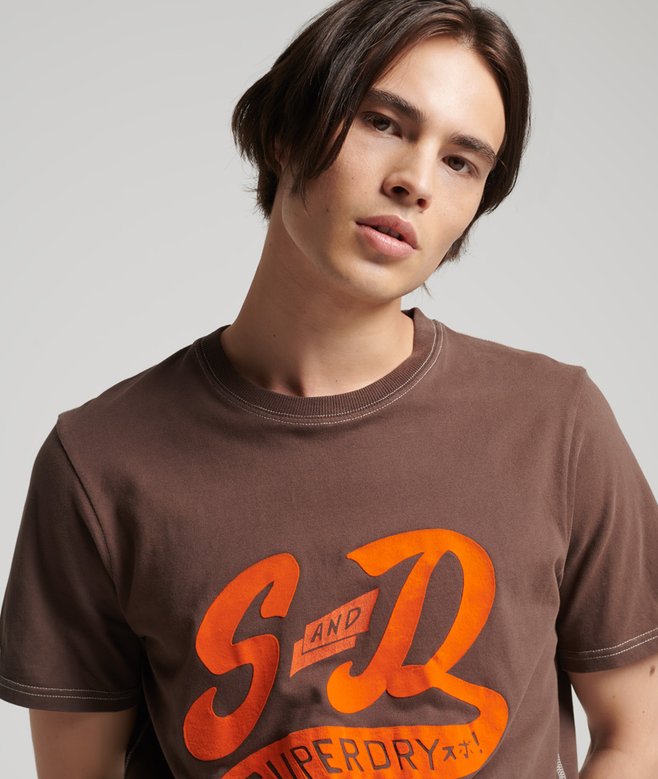 Superdry Camiseta Vintage 04 Rework Classic De Edición Limitada