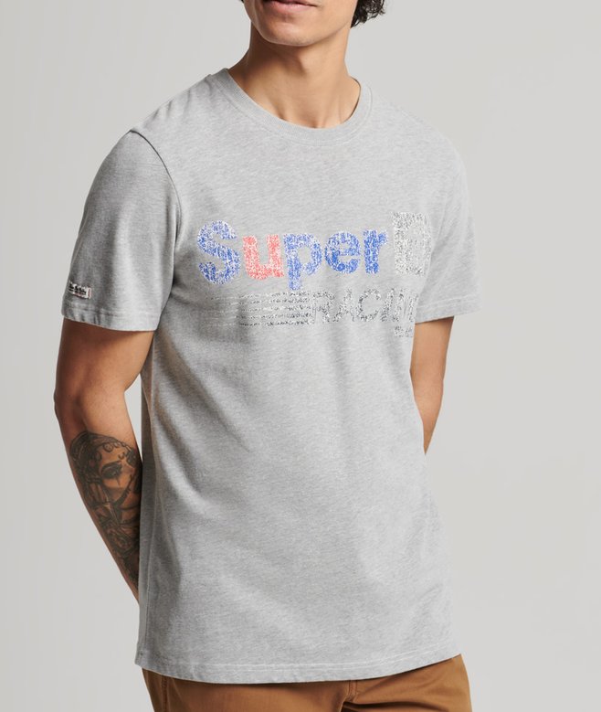 Superdry Camiseta Vintage 04 Rework Classic De Edición Limitada