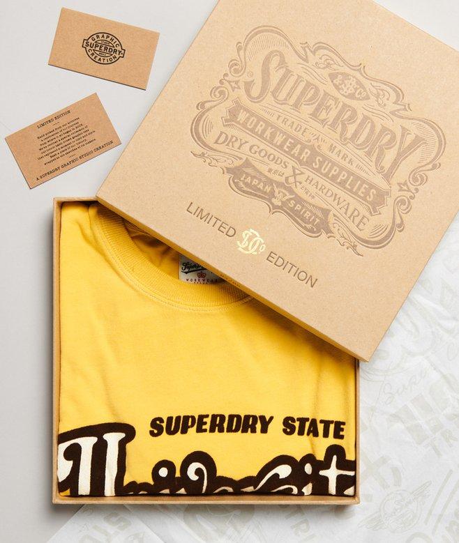 Superdry Camiseta Vintage 05 Rework Classic De Edición Limitada