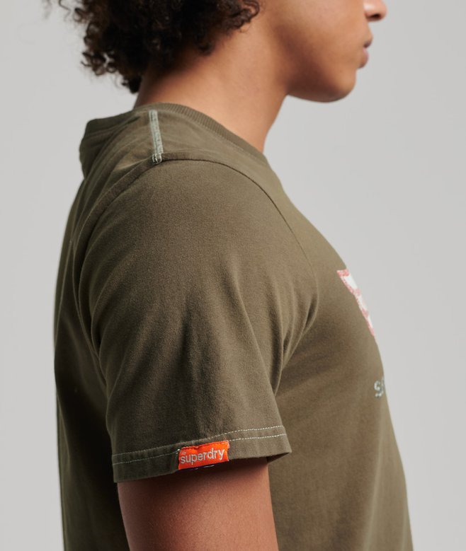 Superdry Camiseta Vintage 07 Rework Classic De Edición Limitada
