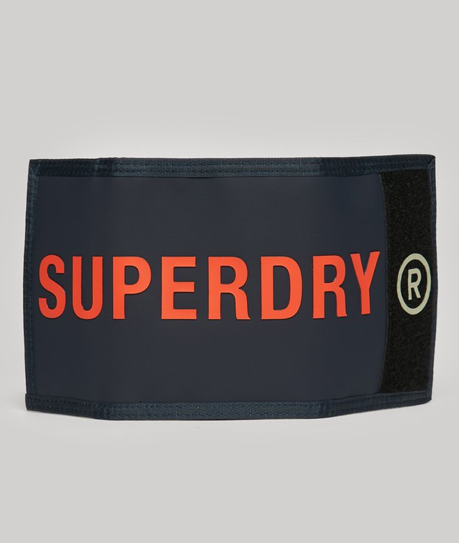 Superdry Cartera Plegable De Lona De Diseño Tríptico