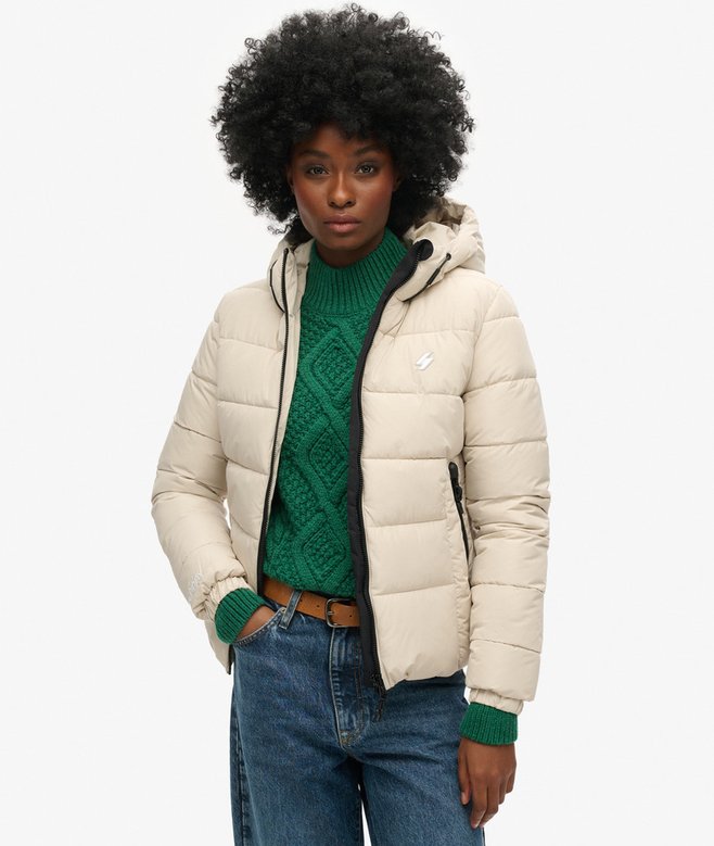 superdry Cazadora acolchada con capucha Spirit Sports