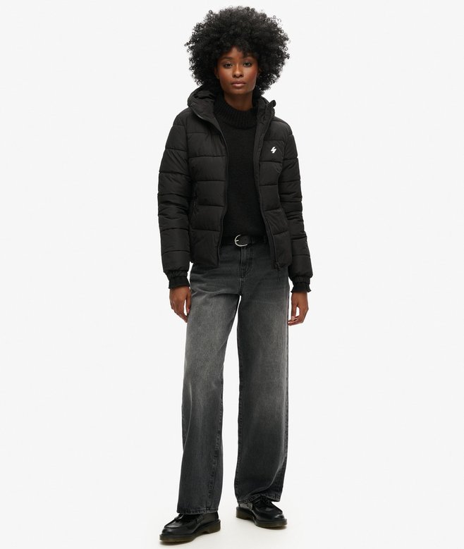 Superdry Cazadora Acolchada Con Capucha Spirit Sports