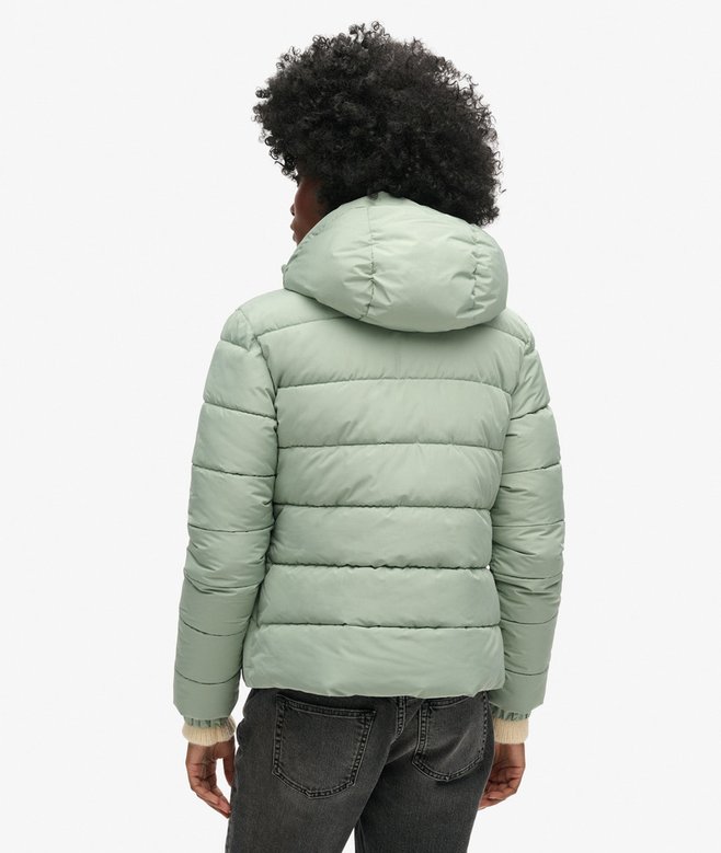 Superdry Cazadora Acolchada Con Capucha Spirit Sports
