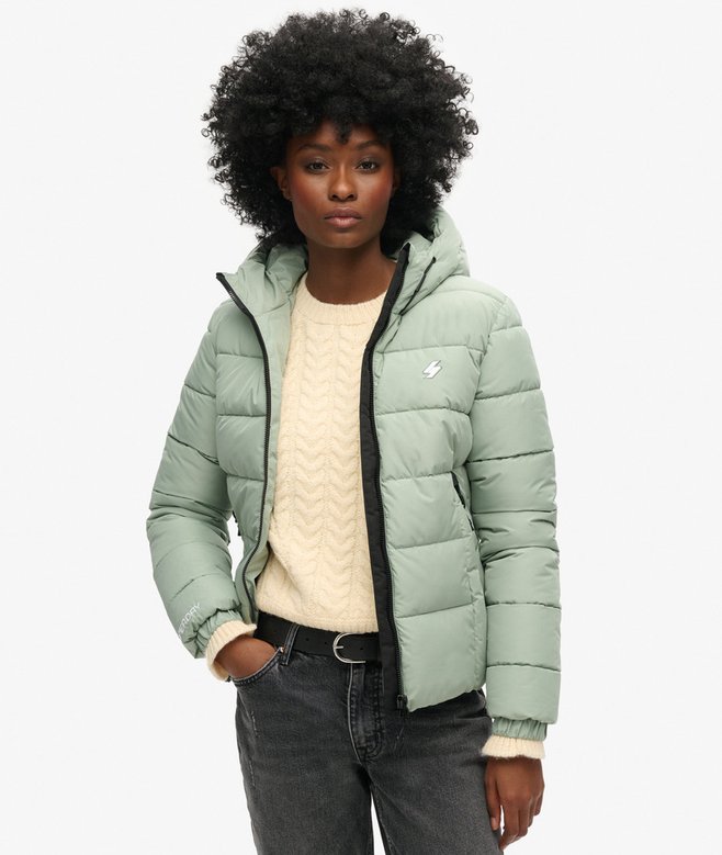 superdry Cazadora acolchada con capucha Spirit Sports