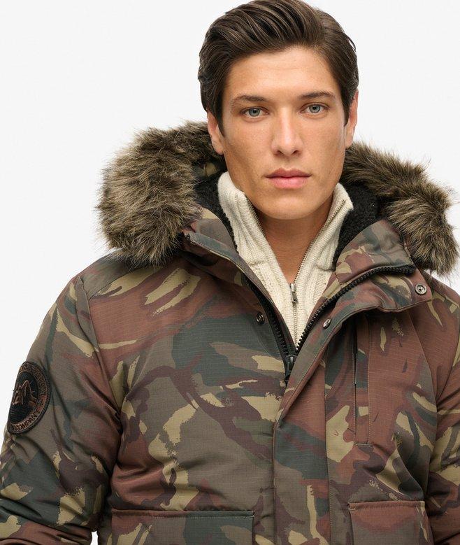 Superdry Cazadora Bómber Acolchada Con Capucha Everest