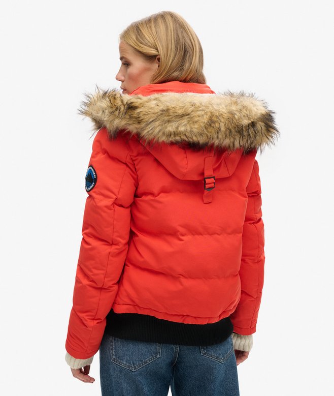 Superdry Cazadora Bómber Acolchada Con Capucha Everest
